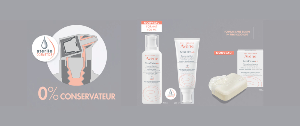 Nouveau : la cosmétique stérile en pompe ! 1