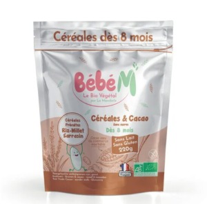 La Mandorle : des céréales infantiles sans gluten et sans lactose !