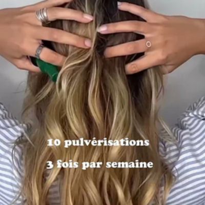 Miniature Chute Cheveux